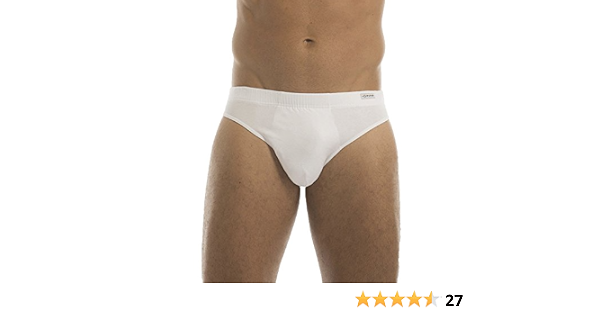 GARDA 6 Slip Uomo Elastico Interno Cotone Elasticizzato Bianco Ginni Art.  2080 : Amazon.it: Abbigliamento