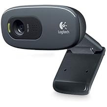 Logitech C270 HD Webcam (Black)