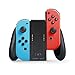 Produktbild Ersatz Joy Con Aufladehalterung für Nintendo Switch, Lammcou Ersatz Ergonomic Nintendo Joy Con Controller Auflade Halterung Griff Hülle Joy-Con-Griff Case Zubehör für alle Nintendo Switch Konsole