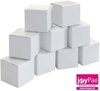 10x Itenga Würfelbox XL Aus Karton 11x9x12c Weiß Gastgeschenk