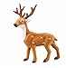 Produktbild UChic 1 STÜCKE 20 CM / 8 zoll Weihnachtsschmuck Elch Hirsche Spielzeug Simulation Rentier Sika Ornamente Raum Party Dekoration Puppe Geschenk