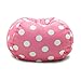 Produktbild BIG JOE Wohnheim Stuhl, Radiant Orchidee Modern Candy Pink with White Polka Dots