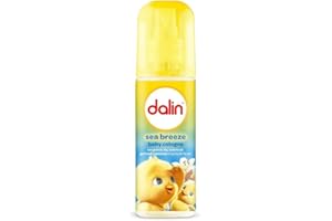 Dalin Baby Cologne, 150 ML – Sea Breeze | Gentle Baby Fragrance | Mild, Alcohol-Free, Dermatologically Tested, Safe for Daily Use