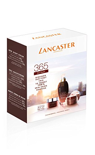 Lancaster 365 Day Skin Repair Set (Serum + Night Creme + Express Cleanser), 1er Pack (1 x 1 Stück)