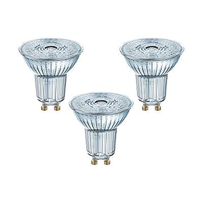 OSRAM - 4058075818415 - Spots LED - Culot GU10-4,3W Equivalent 50W - Blanc froid 4000K - Lot de 3