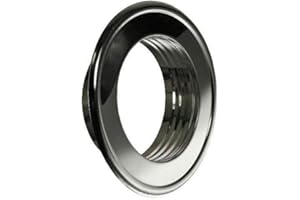 swettews Edelstahl Rauchrohr Ofenrohr Abgasrohre Kaminaufsatz Ofenknie Rosette Regenhut Rohr Bogen T-Stück Kaminhaube Grundplatte (DN 150 mm, Rosette)