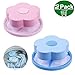 Produktbild kitteny Wäscherei Filterbeutel,Waschmaschine Flusensiebbeutel Wäscherei Filterbeutel Mesh Hair Catcher Floating Ball Pouch Schwimmende Waschbeutel, Haarentfernung Gerät Haarball