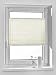 Produktbild Vidella Plissee comfortino blickdicht Fenstermontage 58 cm, creme, PP-1 58