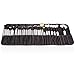 Olym Store 36pcs Black Handle White Hair Cosmetic Brush Set