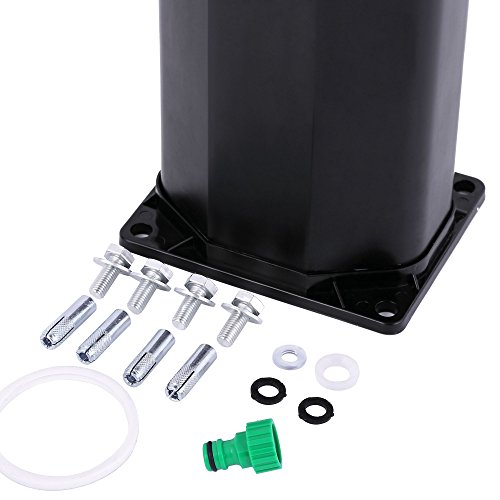 ZELSIUS Solardusche „Parkes“ Gartendusche mit Wasserhahn Pool Dusche 35 Liter Schwarz - 5