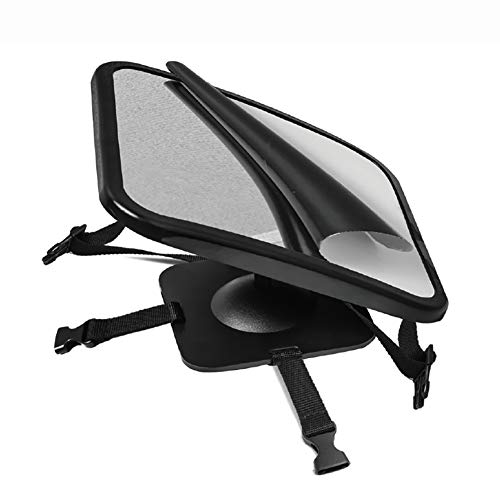 Preisvergleich Produktbild Rücksitzspiegel für Babys, 360 ° verstellbar, Rückspiegel für Neugeborene und junge Kinder, Crash getestet und zertifiziert für Sicherheit