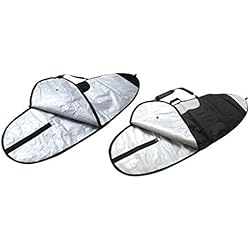 IPOTCH 2pcs Sac de Rangement Planche à Surf Planche à Voile Housse Protection Bandoulière Rembourrée Réglable Amovible en Polyester 600D