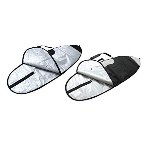 IPOTCH 2pcs Sac de Rangement Planche à Surf Planche à Voile Housse Protection Bandoulière Rembourrée Réglable Amovible en Polyester 600D