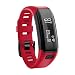 Produktbild Waotier für Garmin Vivosmart HR Armband Silikon Armband mit Uhrwerkzeug und 4 Screw Wechselarmband für Garmin Vivomart HR Ersatzarmband für Männer Frauen Sportuhr Armband (Rot)