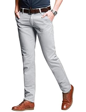 Match Herren Slim Casual Hose #8050