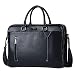 Produktbild Bageek Herren Umhängetasche Laptoptasche Aktentasche Herren Notebook Tasche 15,6 Zoll Herren Aktentasche Kunstleder Herren Taschen Arbeitstasche Schwarz
