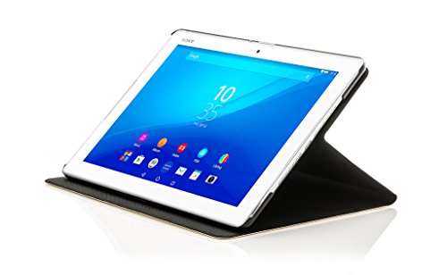 Forefront Cases® Neue Leder Hülle / Tasche / Case / Cover für Sony Xperia Z4 Tablet-PC (25,6 cm 10,1 zoll) SGP771 (Juni 2015) – Rundum-Geräteschutz und intelligente Auto-Sleep-Wake-Funktion mit 3-JAHRES-GARANTIE VON FOREFRONT CASES – inkl. Eingabestift und Displayschutz - 7