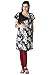 Morph Maternity Women's Floral Printed Maternity Kameez Large Black