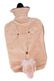 Rude Novelty Gift For Naughty Lady - Sexy Willy Penis Hot Water Bottle - Great Naughty Sexy, Secret Santa, Christmas Present Idea For Women Woman Her - One Supplied