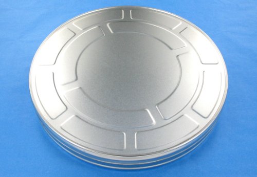 Preisvergleich Produktbild 3 Stück Kronenberg24 Kino Filmdosen aus Metall XXL 270 x 42 mm