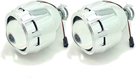 Crazo Pair 2.5" Bi-Xenon HID Projector Kit Lens Car Headlights Shroud Gift