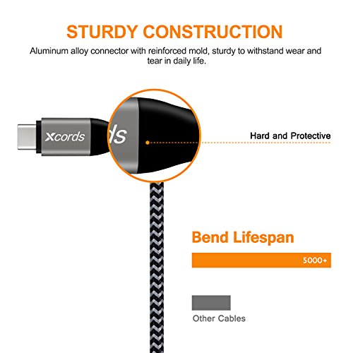 C ble USB C Lot de 3 1m 2m 3m tress en nylon chargeur Type C Connecteur Ultra R sistant en Aluminium pour Samsung Galaxy S8 A3 5 2017 A7 A9 C5 Note7 C9Pro Nouveau Macbook Pro ChromeBook Pixel Huawei P10 P9 Oneplus 2 3 3T Sony Xperia X Compact Nexus 5X 6P et D autres Dispositifs qui Supportent USB C Noir Carbone -Nouvelle Version C ble USB C Lot de 3 1m 2m 3m tress en nylon chargeur Type C Connecteur Ultra R sistant en Aluminium pour Samsung Galaxy S8 A3 5 2017 A7 A9 C5 Note7 C9Pro Nouveau Macbook Pro ChromeBook Pixel Huawei P10 P9 Oneplus 2 3 3T Sony Xperia X Compact Nexus 5X 6P et D autres Dispositifs qui Supportent USB C Noir Carbone -Nouvelle Version