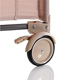 LCP Kids Kinder Reisebett höhenverstellbar Babylaufstall faltbar mit Wickelauflage - 6