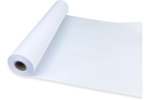 TAOBWN Drawing Paper Roll 30cm x 20M White Art Paper Roll 75gsm Painting Sketching Papers for Easel Papers, Bulletin Board Paper, Wall Art, Gift Wrap School Home Office Supply