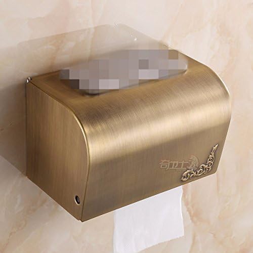 RL-Antique Copper Tissue Box , C