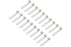 NA 20 Pcs Disques Piezo 10mm Acoustique Pick-up Capteur Élément Déclencheur Buzzer CBG Guitare
