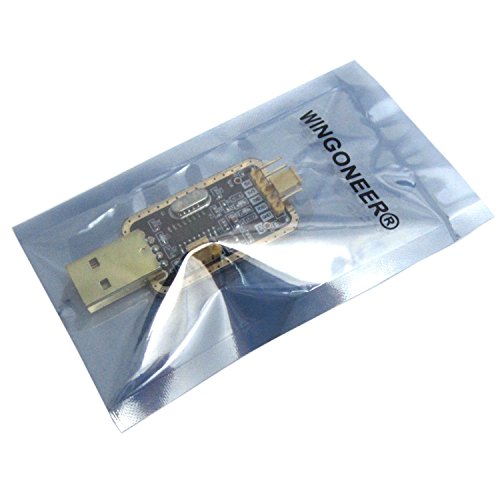 WINGONEER 3.3V/5V USB zum TTL-Konverter CH340G UART Serial Adapter Module Goldene - 6