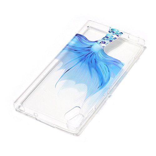 BONROY® Silikon Handy hülle für Sony Xperia XA1 TPU Gummi Taschen Weich Soft Back cover,Ultra Slim Skin TPU Fall-Abdeckung Protective Bumper für Sony Xperia XA1 - 2