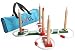 Produktbild Jumbl Holz Ring Seilringen Spiel für Kinder und Erwachsene – Beinhaltet Holz Ring Toss Target Rack, 5 Ringe und Tragetasche