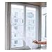 Insect Fly Wasp Bug Mosquito Window Net Mesh Screen - Bedroom Kitchen Office Healthy Safty Tool Accessory - Protector Baby Child Adult 1.3mx1.5m White [version:x8.7] by DELIAWINTERFEL