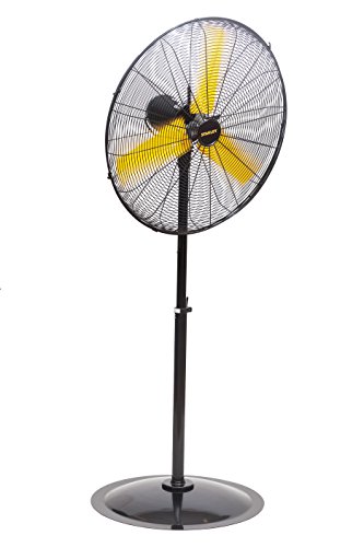 Stanley Hochgeschwindigkeitsventilator aus Metall, 3 Rotorblätter aus Stahl, porzellanbeschichtetes Schutzgitter, 3 Geschwindigkeitsstufen, 1 Stück, ST-30P-DDF-E - 3