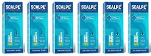 Scalpe+ Anti-Dandruff Shampoo 75 ml each, Pack of 6