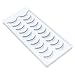 Wleec Beauty Training Lashes for Eyelash Extension (10 Pairs/1 Pack)