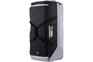 GRAYS Gray-Nicolls Team 350 Wheelie Holdall - Black/Silver