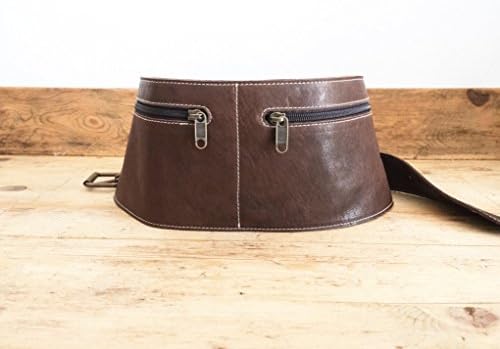 Leather FANNY PACK unisex // Cowhide belt bag // Leather Hip Bag belt // Waist bag // Leather Bum bag // Travel Pouch // Fanny packs BELT