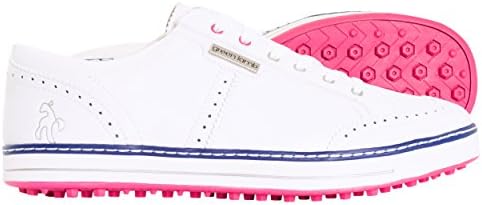 Green Lamb Ladies Water Resistant Casual Golf Shoes Leather