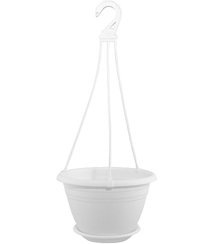 Plastia Blumenampel 'Siesta' Mit Dochtbewässerung – Selbstbewässernd, Ø 30 Cm, Terrakotta