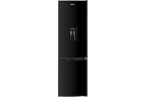 GEDTECH Refrigerateur combiné - congélateur bas - GCB262BL Noir - capacité 262L - Classe E