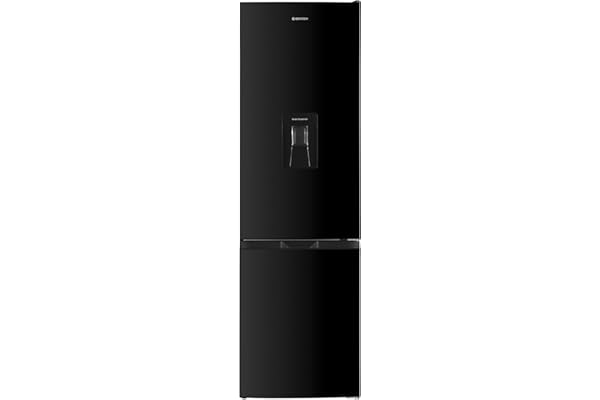 GEDTECH Refrigerateur combiné - congélateur bas - GCB262BL Noir - capacité 262L - Classe E