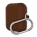 Produktbild Pouybie Bunte Airpods Hülle Bluetooth Case Cover Wireless Charging Case Earphone Cover Drop Proof Silikon Gel mit Schnalle 5,8 x 4,8 x 2,5 cm