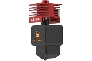 YUYUEMI Hotend do drukarki 3D Bambu Lab H2D/H2S/A1/A1mini, blok grzewczy o wysokim przepływie, z dyszą 0,4/0,6/0,8 mm, laboratorium H2D Hot End (0,6 mm)