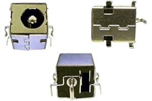 CLICK HELP Connettore di Alimentazione DC Power Jack Compatibile per ASUS PJ032C 2,5mm K53E K53S K53SD K53SV