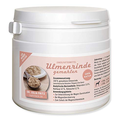 napfcheck Ulmenrinde molidos para Perros y Gatos - 150 g