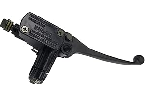 Huamengyuan Motocicleta palanca de embrague,Embrague Hidráulico Moto Universal Moto Embrague de freno Palanca de freno para motocicleta ATV scooter dirt bike manillar 22 mm izquierda/derecha