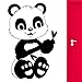 Produktbild Ponana Panda Wandtattoos Niedlichen Tier Wandaufkleber Bär Girly Niedlichen Aufkleber Für Wohnzimmer Abnehmbare Wandtattoo Kunst Wandbild Tapete 42X65 Cm