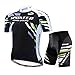 Produktbild sponeed Herren Radtrikot Setsponeed Fahrradbekleidung Hosen Jacken Radfahren Shorts Asien Asien 3XL = us xx-Large grün schwarz